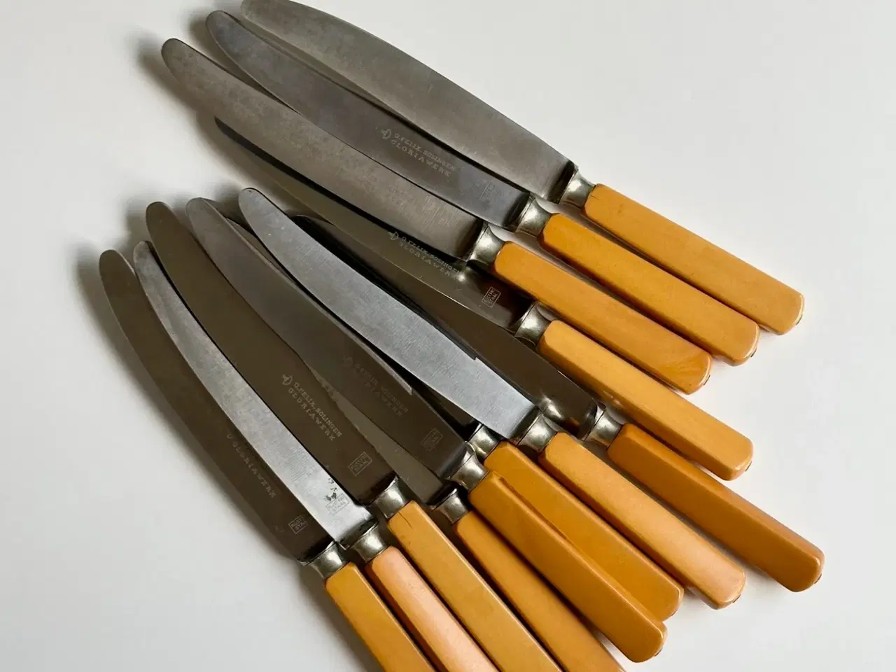 Billede 2 - Vintage knive, G. Felix Solingen, 12 stk samlet