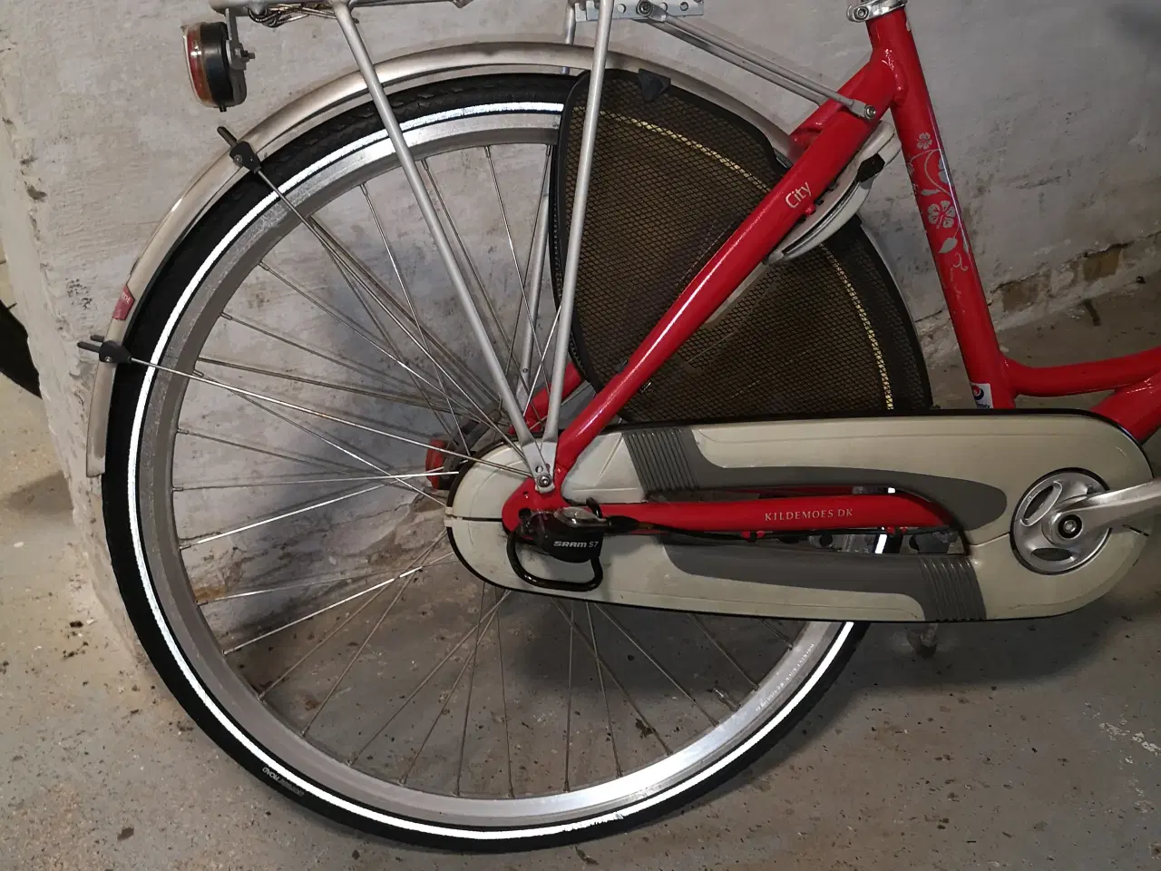 Billede 16 - Kildemoes Rød 28"  48cm   7 gear..Løs 1 nøgle.. ny