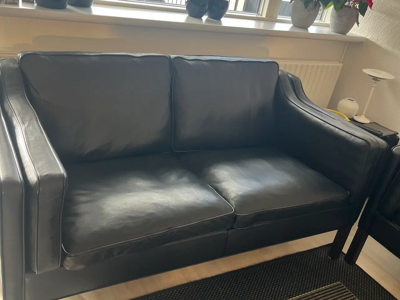 Billede 2 - Læder sofa 