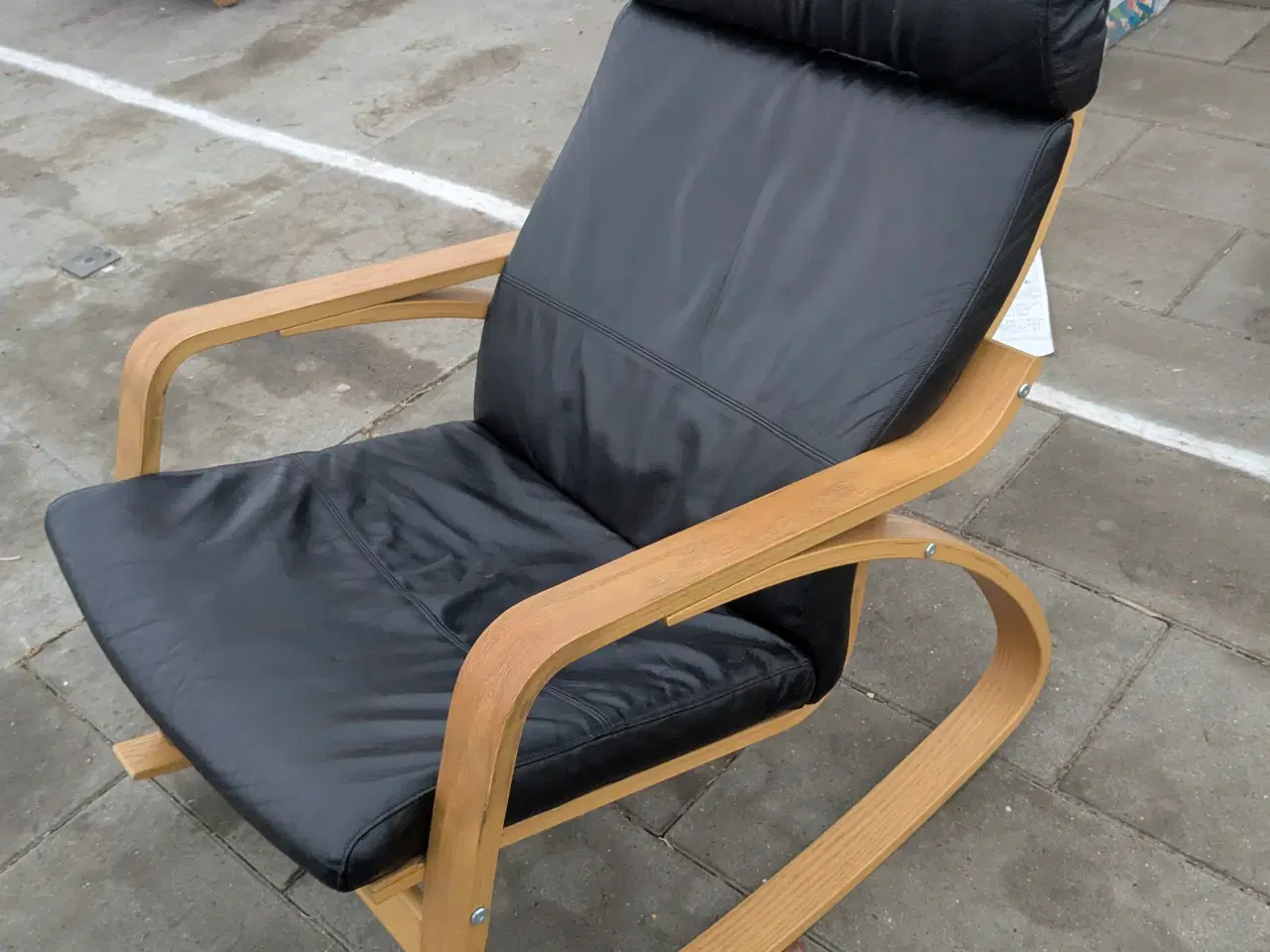 Billede 3 - Ikea  POÄNG Gyngestol