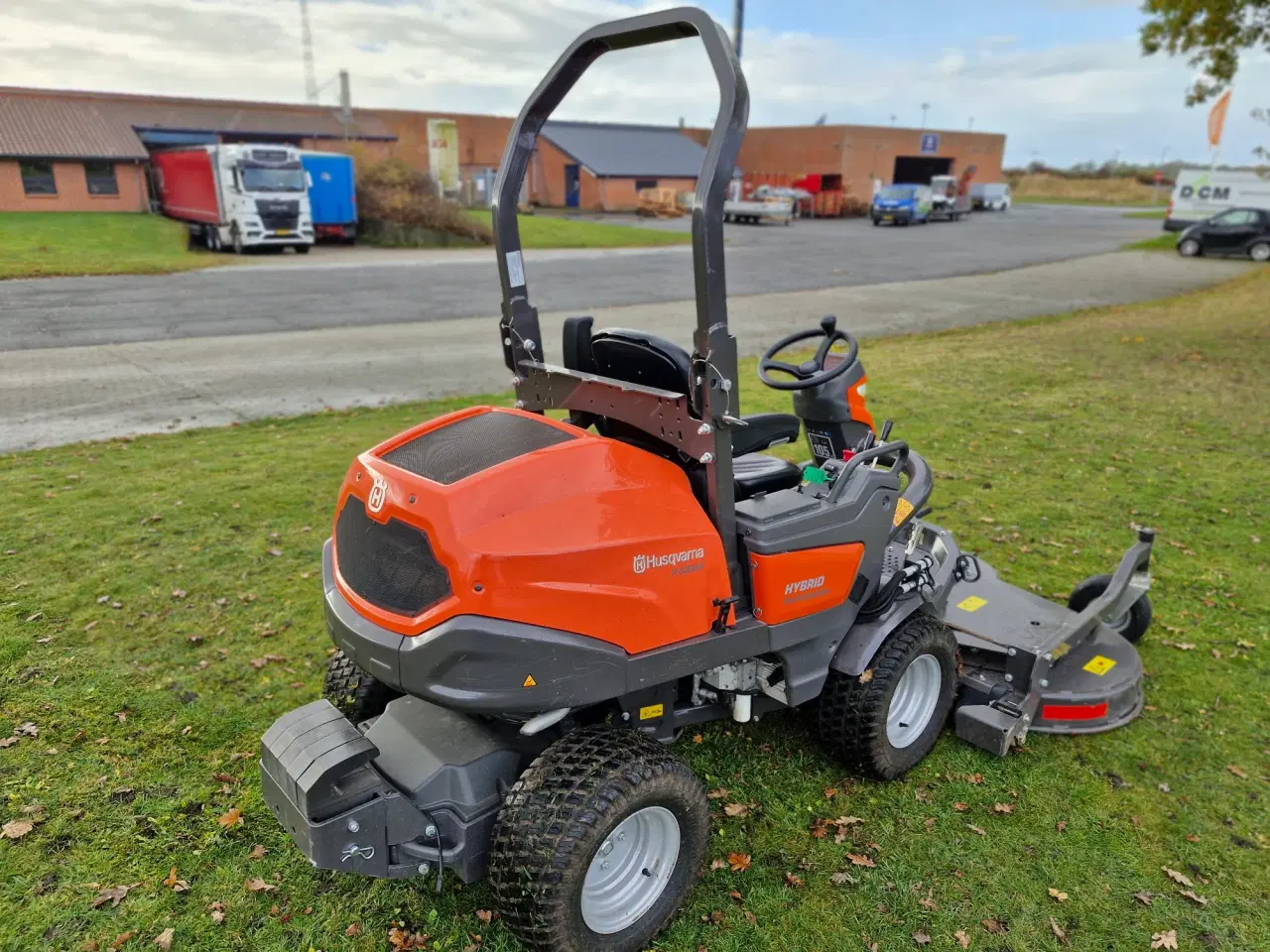 Billede 9 - Husqvarna P 535HX Hybrid PRO Rider m. 180 Klipper