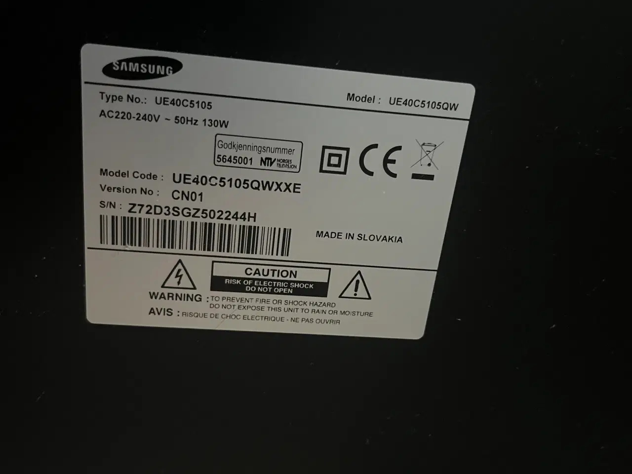 Billede 2 - Samsung fjernsyn
