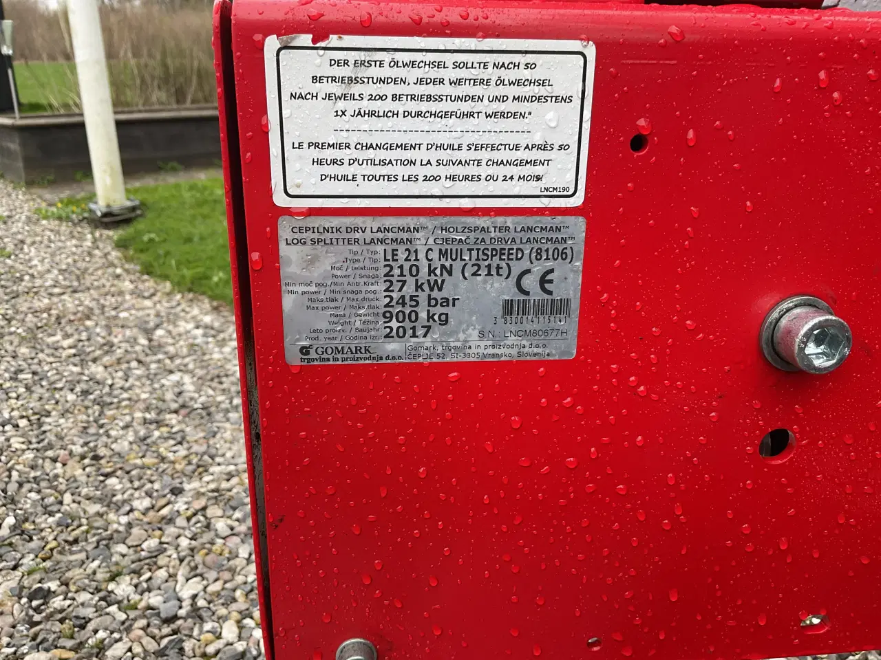 Billede 5 - Lancman 21 T brændekløver