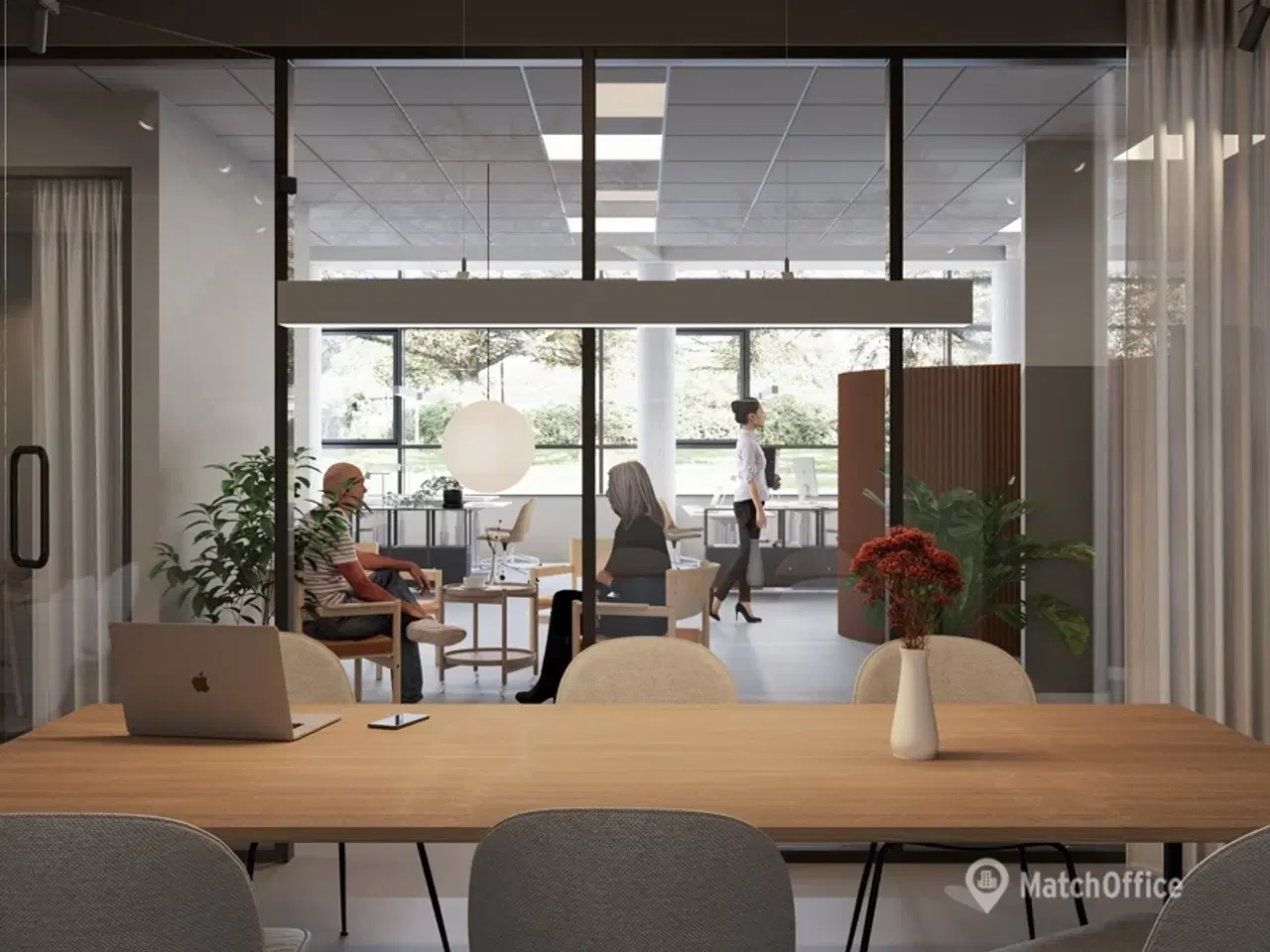 Billede 12 - Indflytningsklare kontorer i gennemrenoveret fabriksbygning