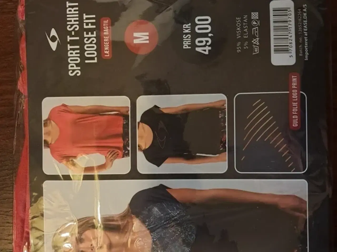 Billede 2 - Sport t-shirt loose fit str. M t-shirt