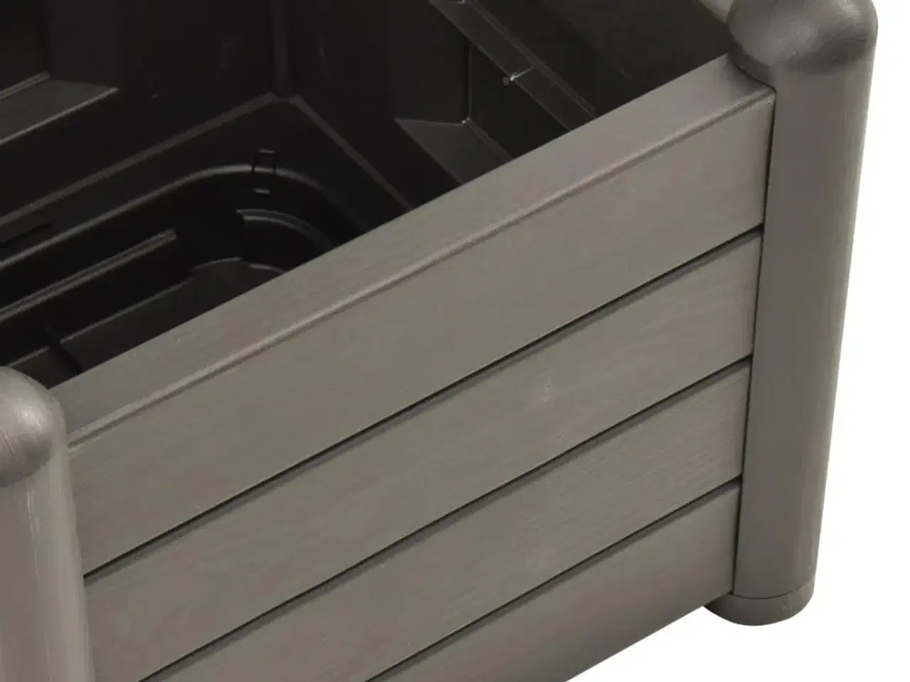 Billede 6 - Plantekasse med espalier 43x43x142 cm PP antracitgrå