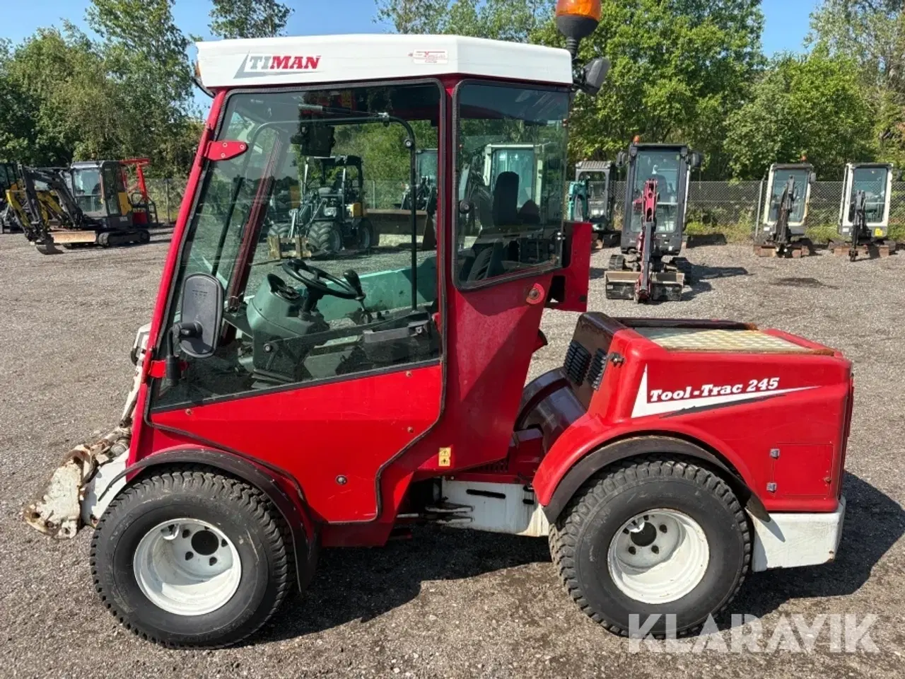 Billede 3 - Redskabsbærer Timan Tool-Trac 245