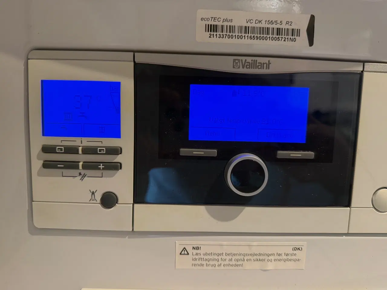Billede 4 - Gasfyr Vaillant - eco TEC plus m. varmtvandsbeh.