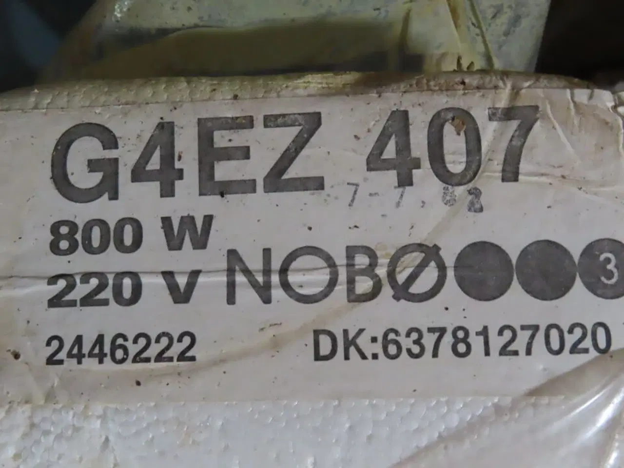 Billede 2 - El-radiator NOBØ