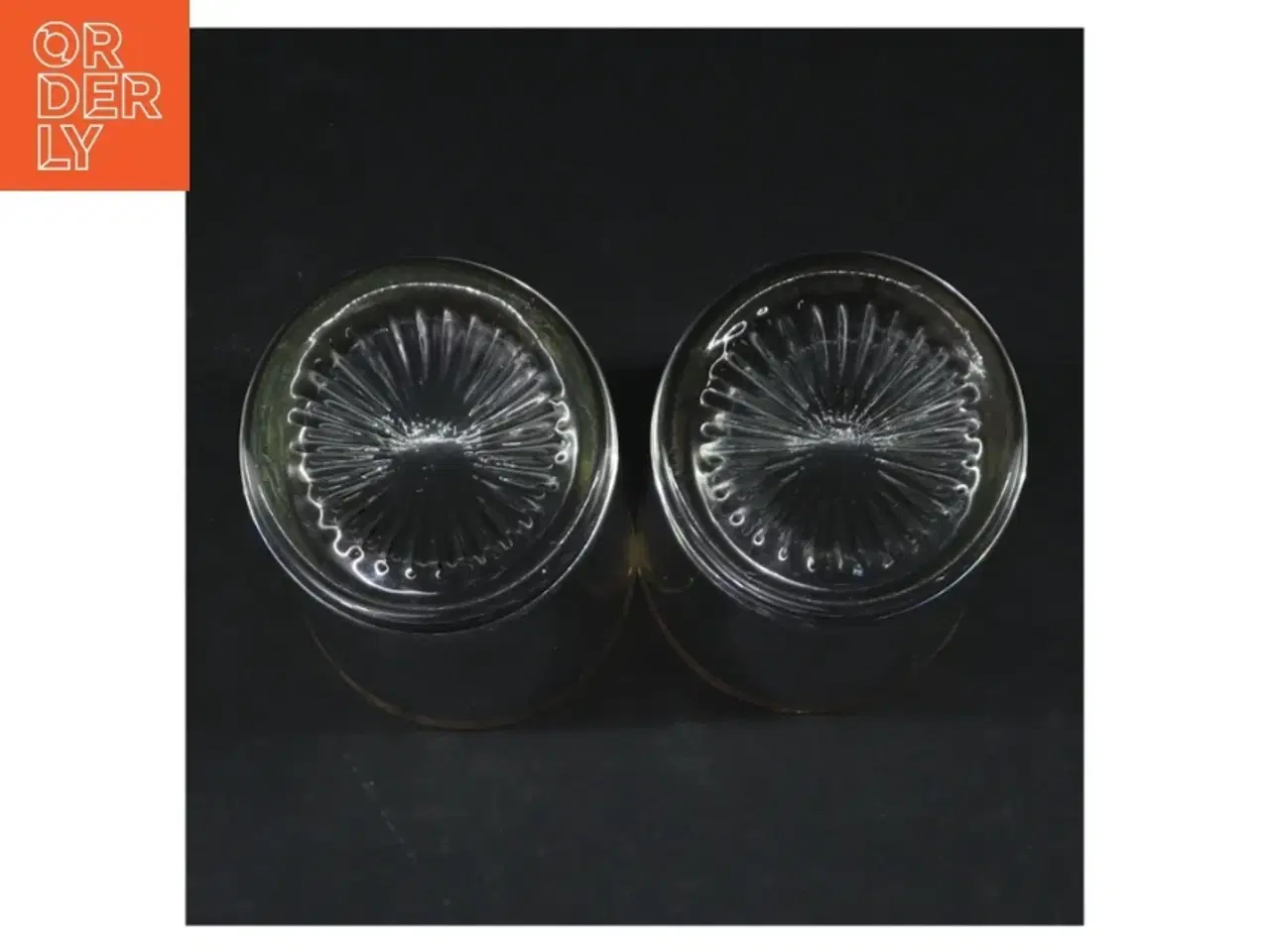 Billede 4 - Glasvaser med guldkant (str. Ø. 7 cm. længde, 14 cm)