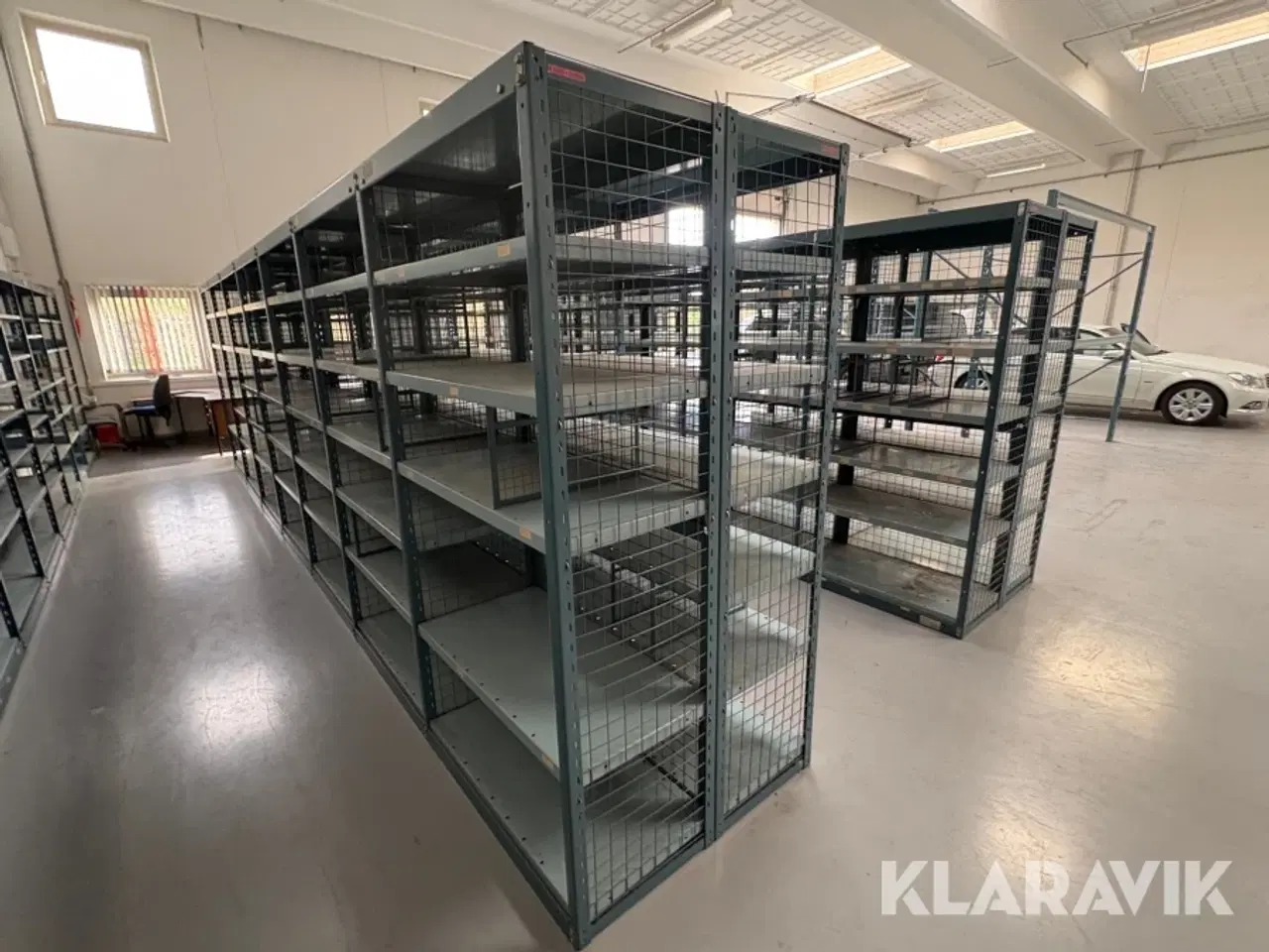 Billede 2 - Dobbelte stålreoler Smith - 22 fag