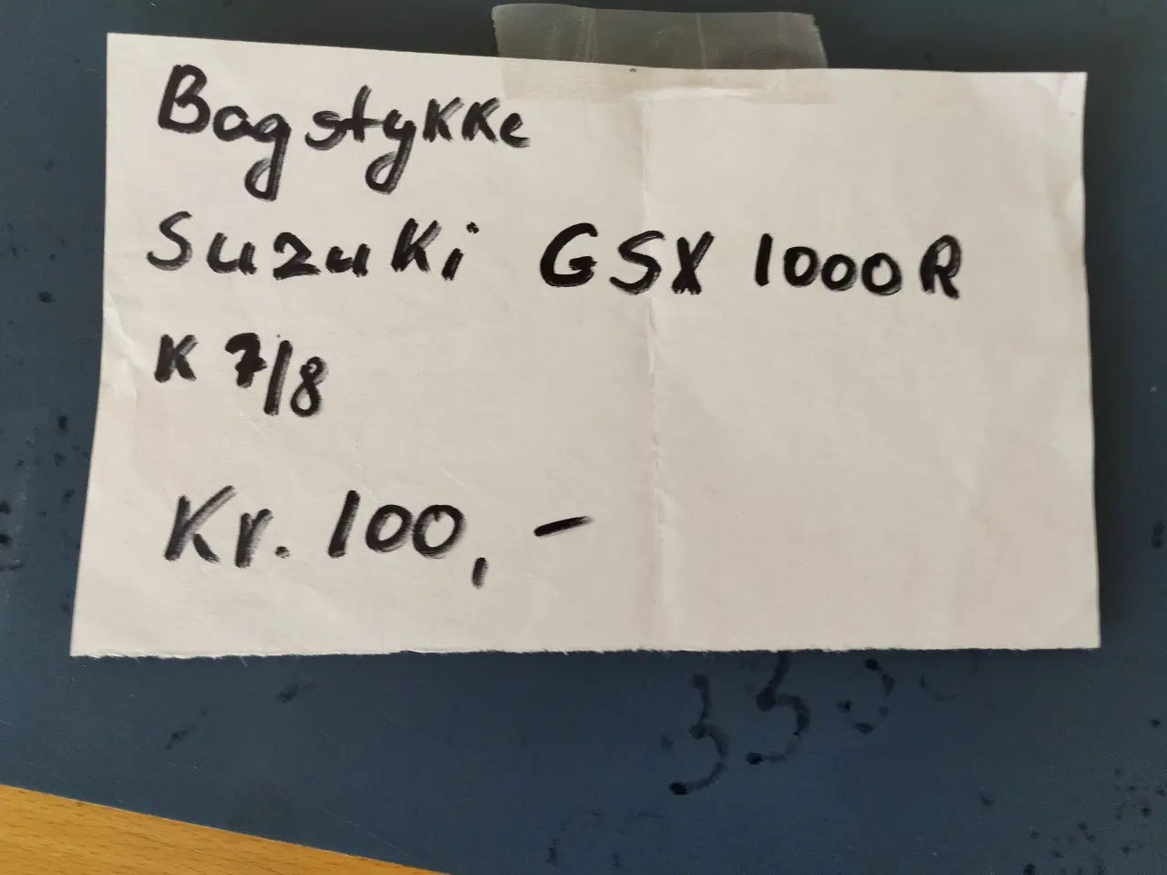 Billede 2 - bagstykke til Suzuki GSX 1000 R K 7/8 100 kr.