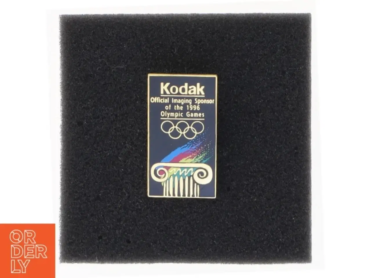 Billede 1 - Atlanta 1996 Olympiske Lege Kodak Sponsor Pin (str. 3,5 x 2 cm)