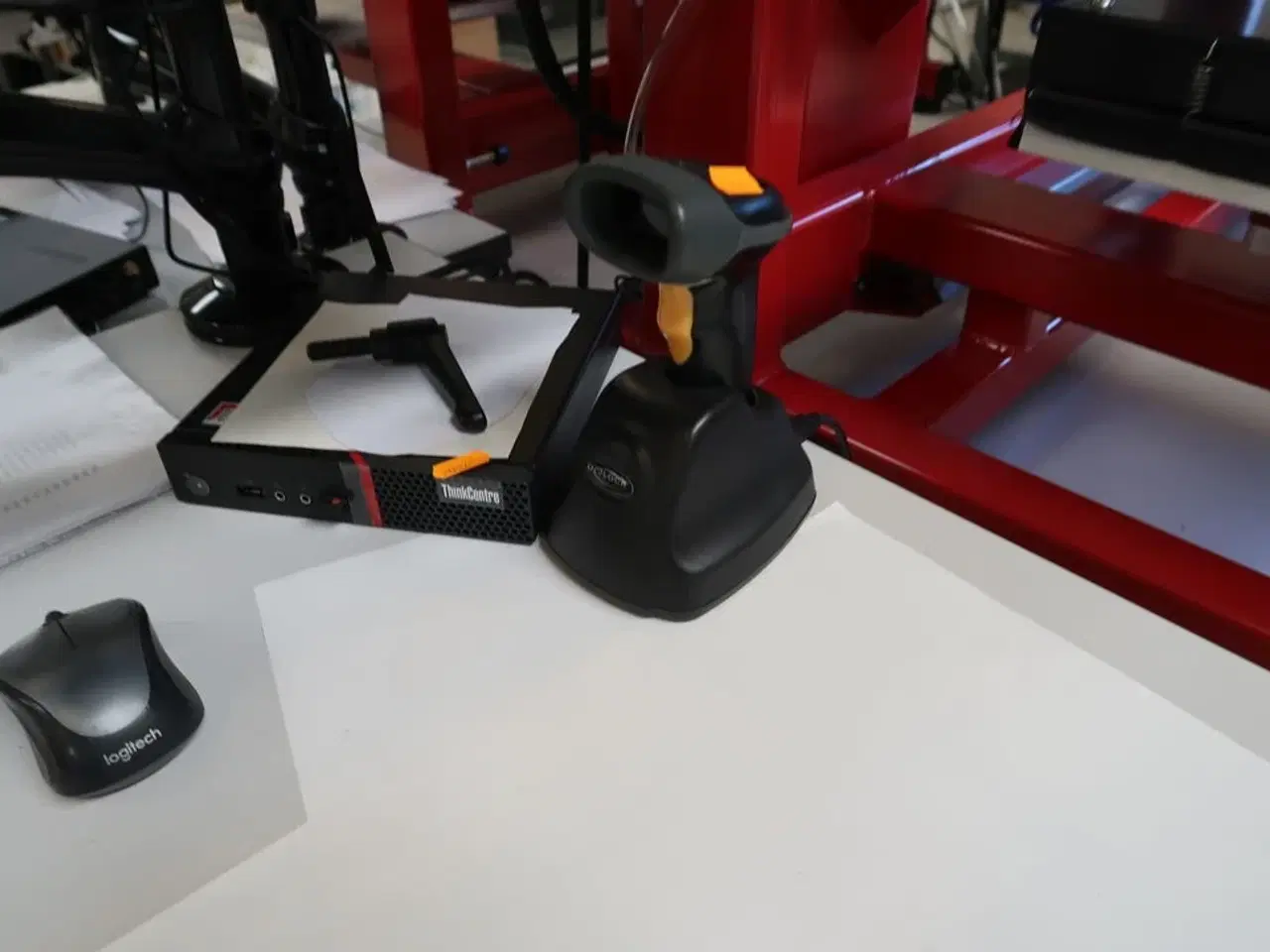 Billede 3 - Computerskærm LENOVO, tastatur, håndscanner, computer LENOVO