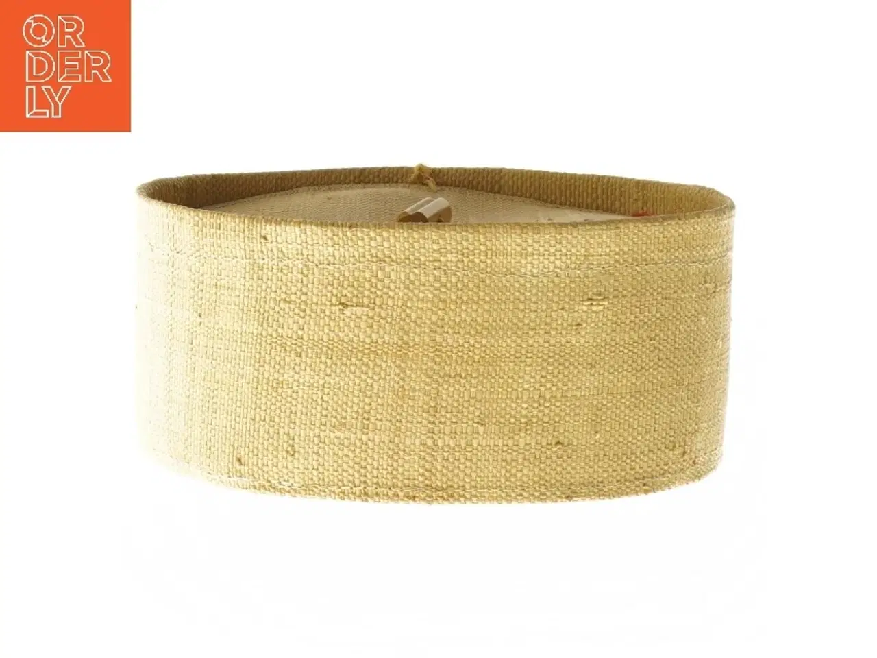 Billede 1 - Oval kurv med låg (str. 17,5x14 cm)