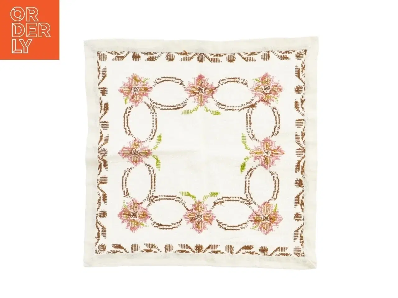 Billede 2 - Broderet borddug(str. 40x40 cm)