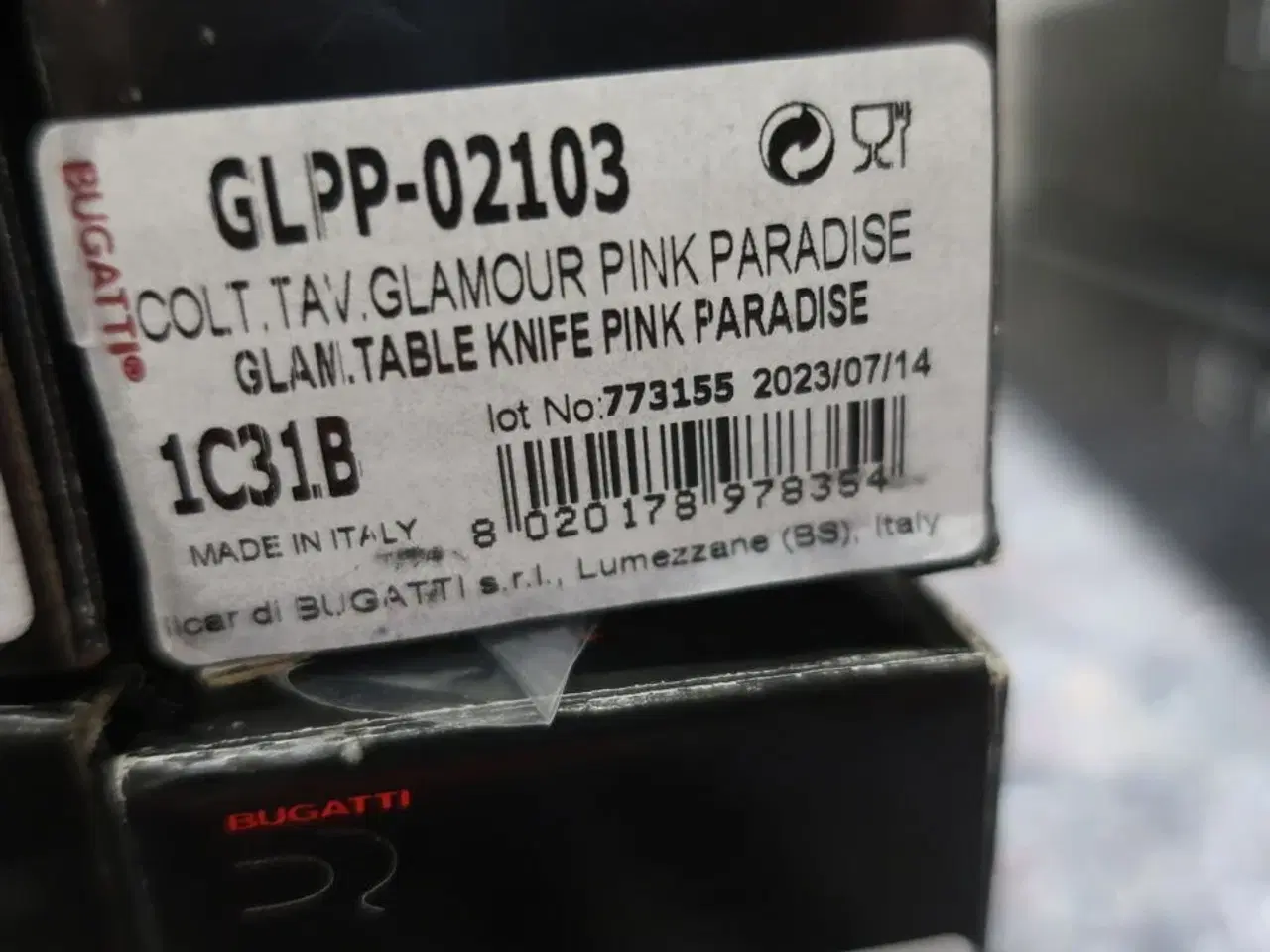 Billede 3 - 137 stk. bestik BUGATTI GLAMOUR PINK PARADISE