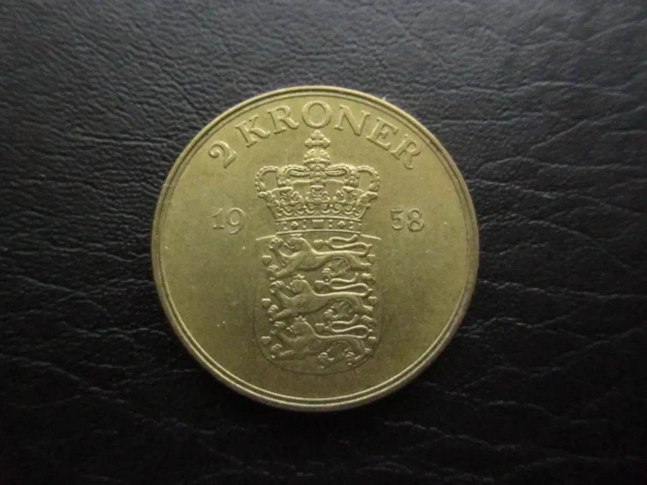 Billede 1 - 2 kr 1958 flot eksemplar