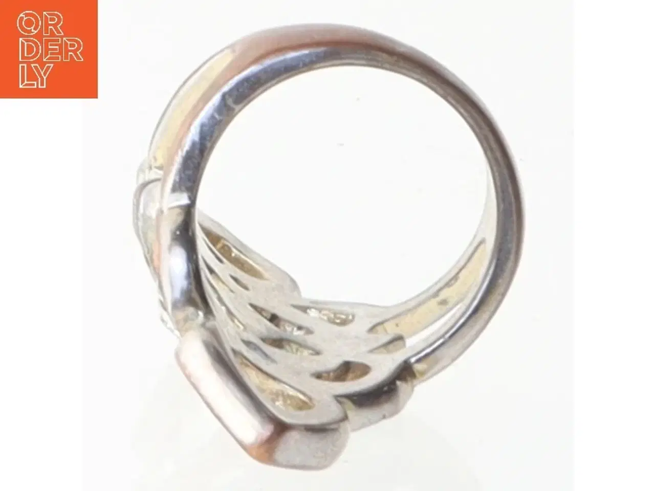 Billede 3 - Dekorativ ring med sten (str. Ø 51 mm)