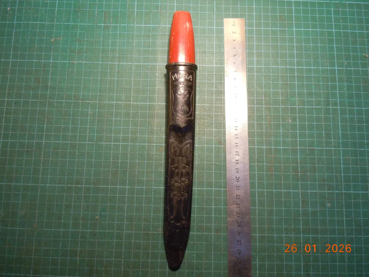 Billede 5 - Lang Frost Mora kniv i skede.