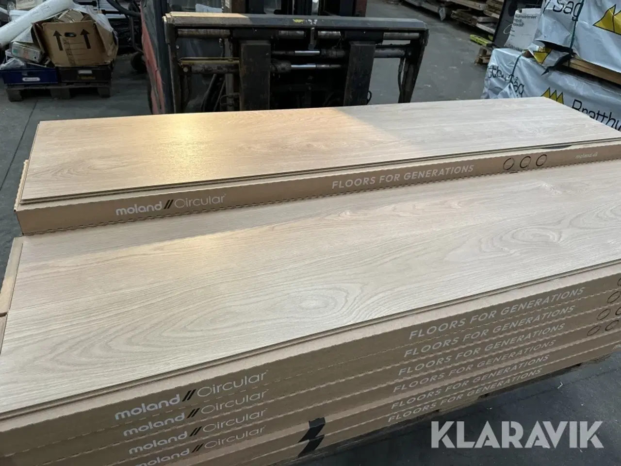 Billede 4 - Moland Oak Cork Plank French Cream 58,86m2