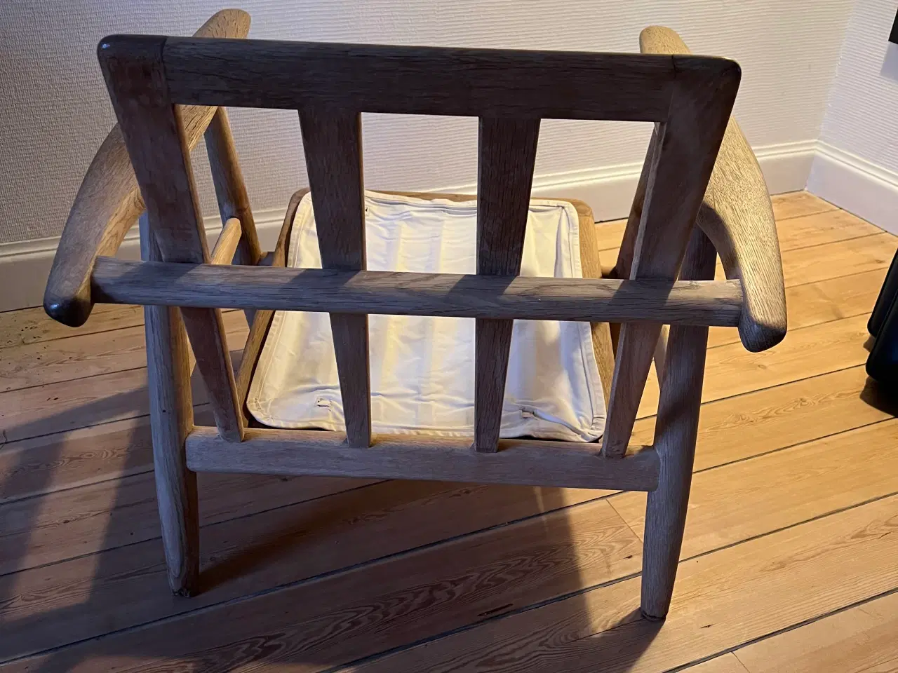 Billede 5 - Hans J Wegner GE 240, lænestol 3 år gl læderhynder