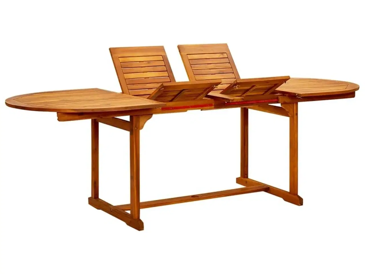 Billede 1 - Havebord (160-240)x100x75 cm massivt akacietræ