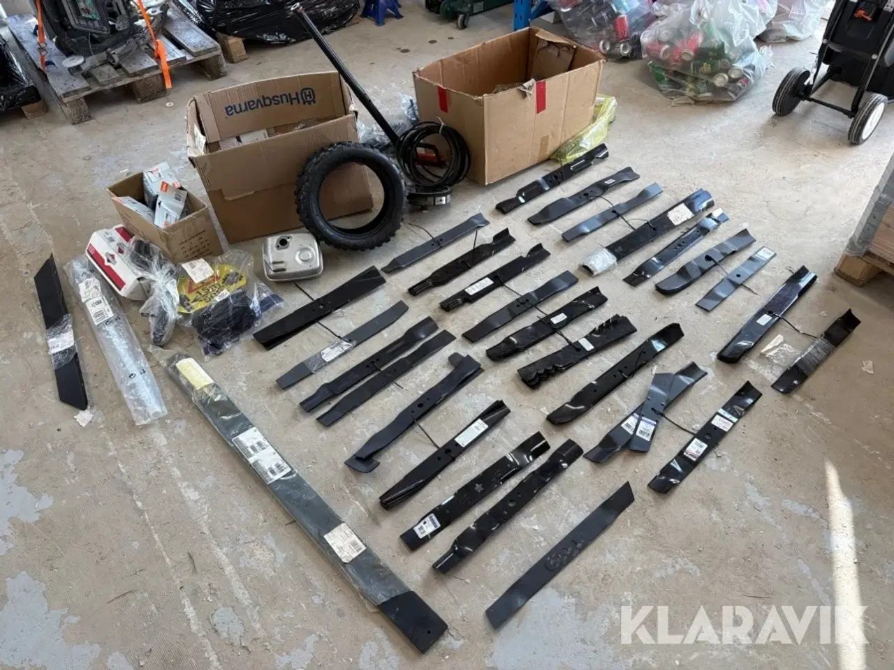 Billede 2 - Lot Husqvarna Stihl Briggs & Stratton klinger og reservedele