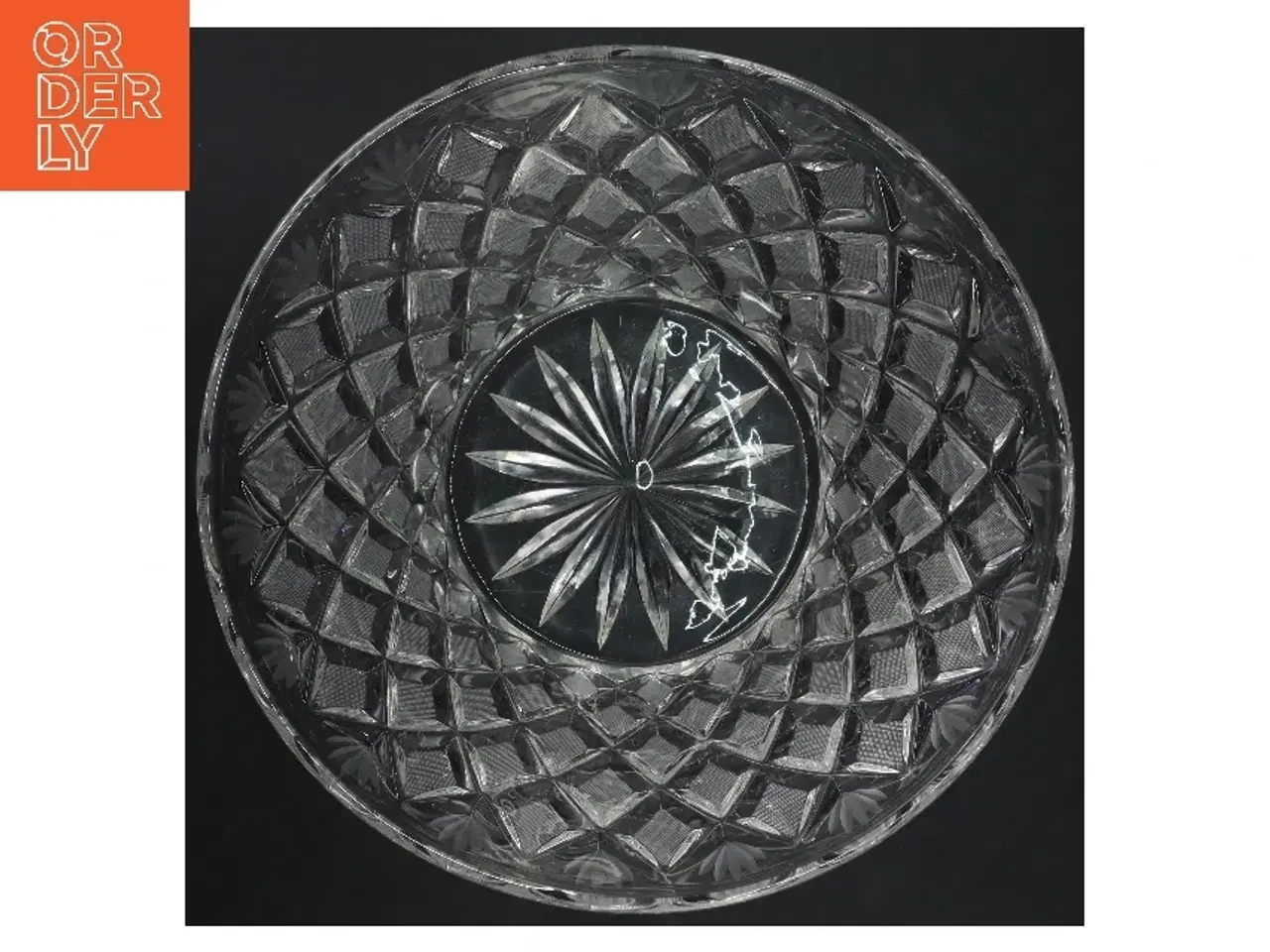 Billede 3 - Krystal skål (str. Ø 26 cm)