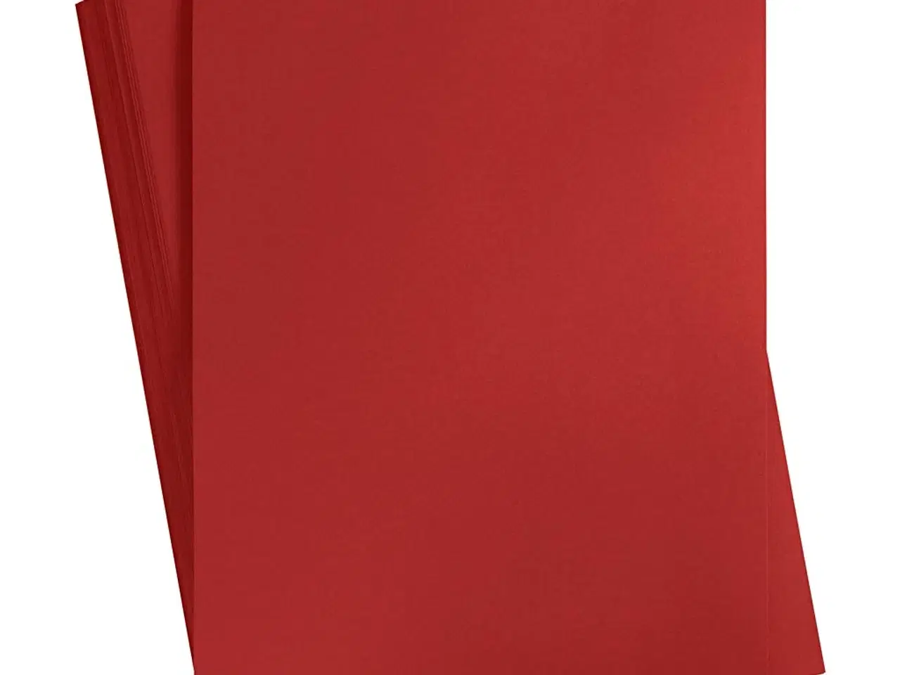 Billede 1 - Karton, A2, ark 420x594 mm, 180 g, mørk rød, 100ark/ 1 pk.