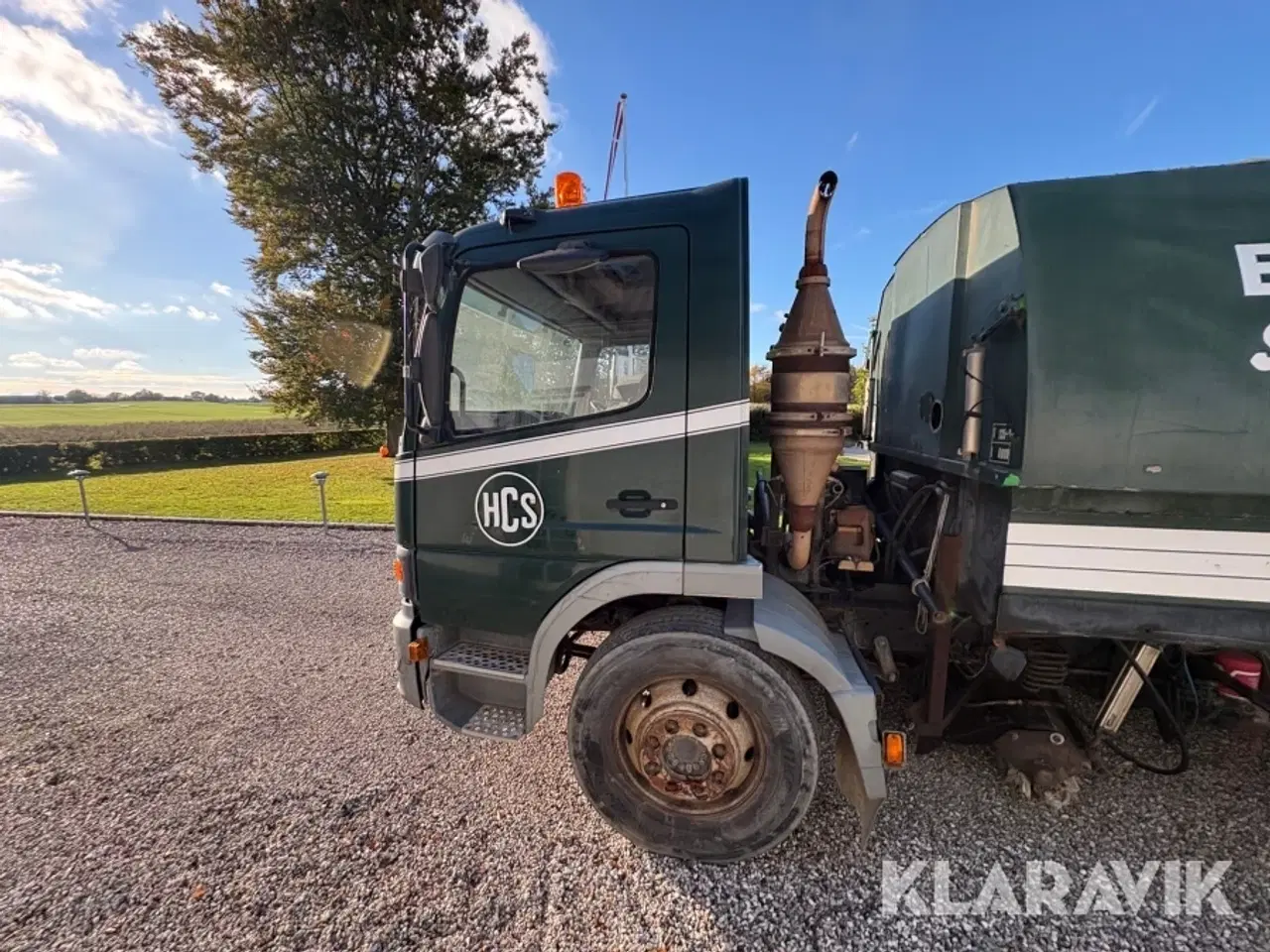 Billede 5 - Lastbil suge og fejebil Mercedes-Benz LKN L13