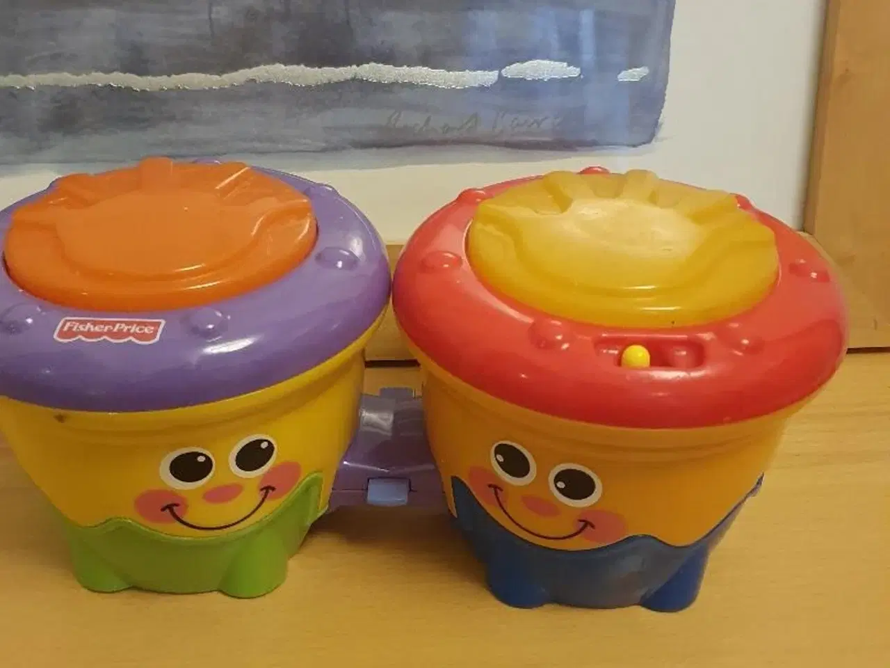 Billede 1 - Fisher price trommesæt