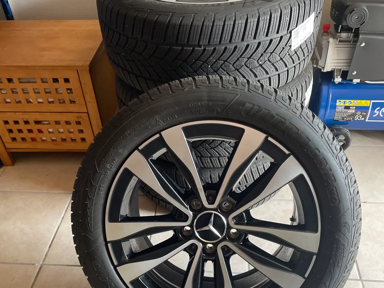 Billede 2 - Mercedes vinterhjul originale