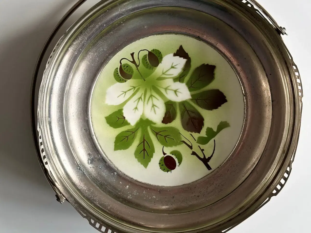 Billede 4 - Skål m hank, kastanje