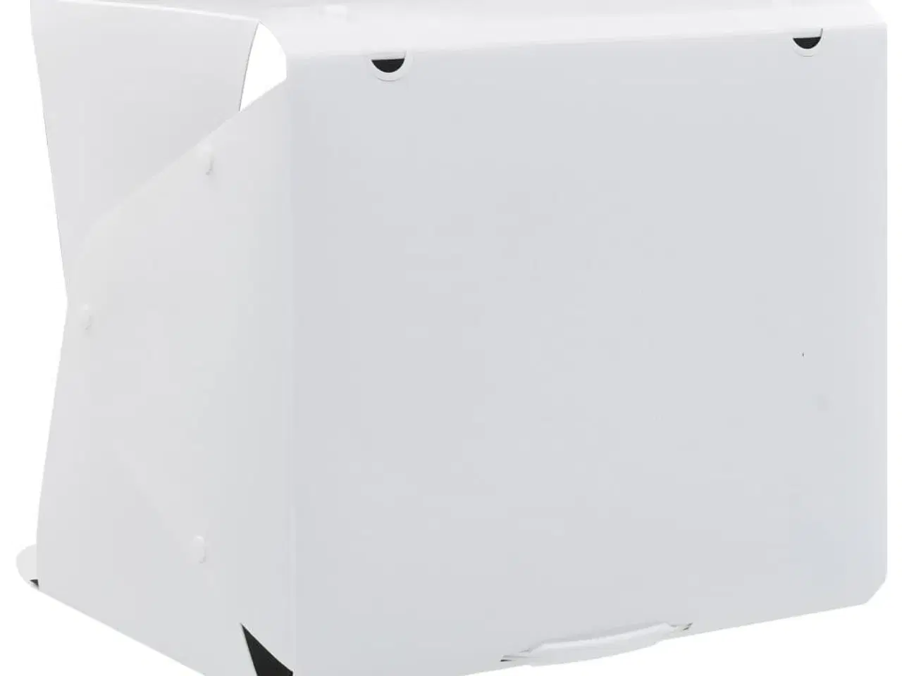 Billede 9 - Foldbar lyskasse til fotostudie 40 x 34 x 37 cm plastik hvid