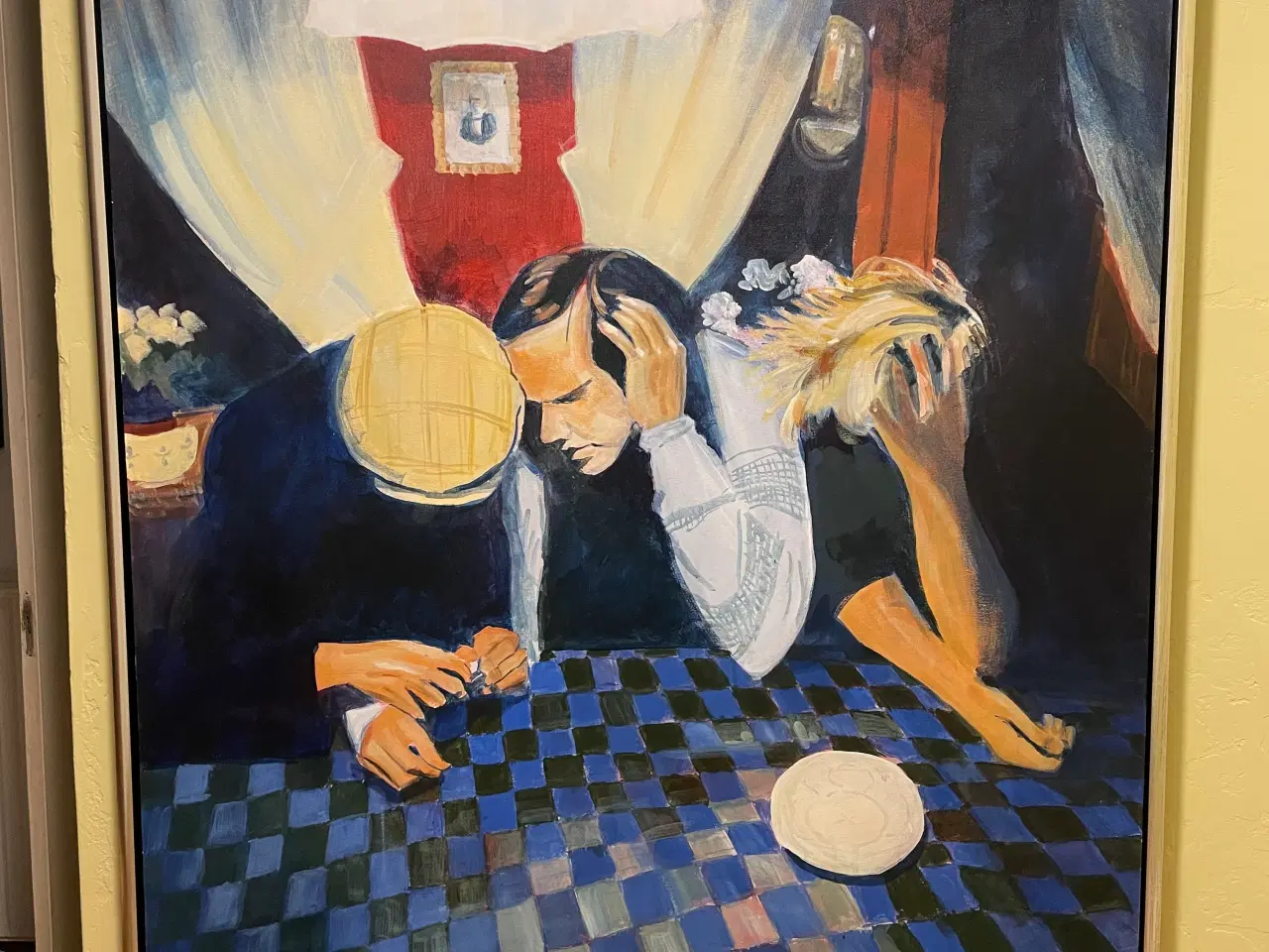 Billede 1 - Akrylmaleri, hyperrealistisk