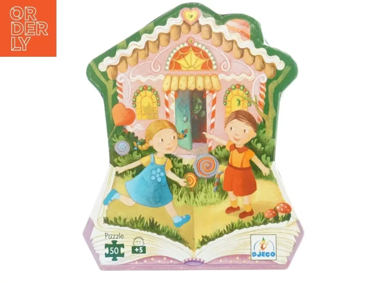 Billede 4 - Hans og Grete puslespil fra Djeco (str. 62 x 20 cm)