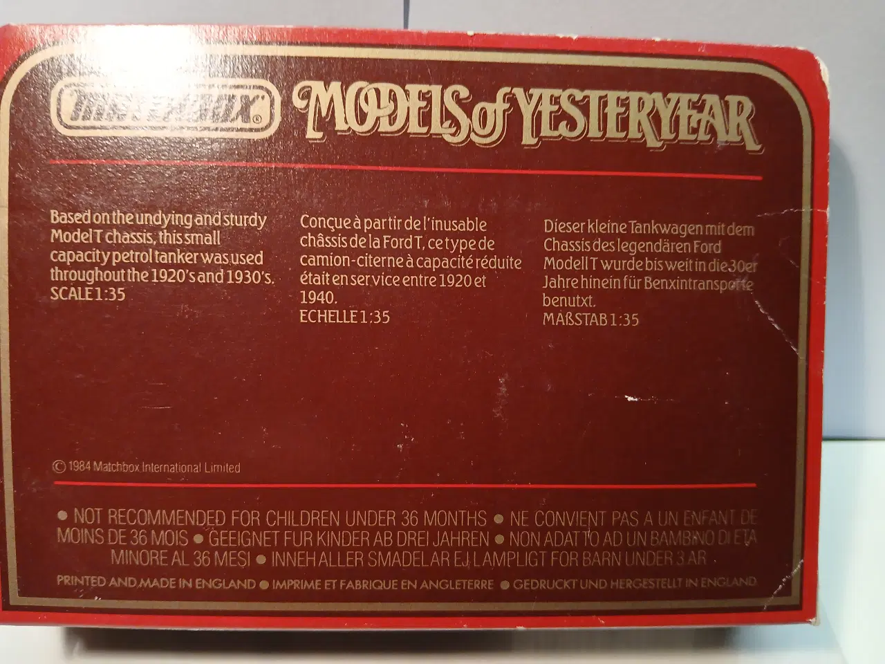 Billede 6 - MATCHBOX, MODELS OF YESTERYEAR Y3.