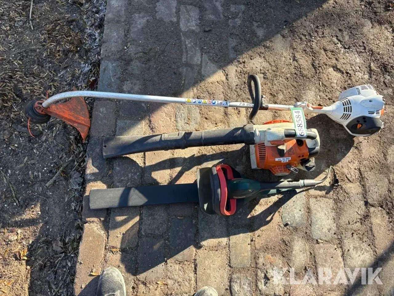 Billede 8 - Løvblæser, hækkeklipper og græstrimmer STIHL,metabo