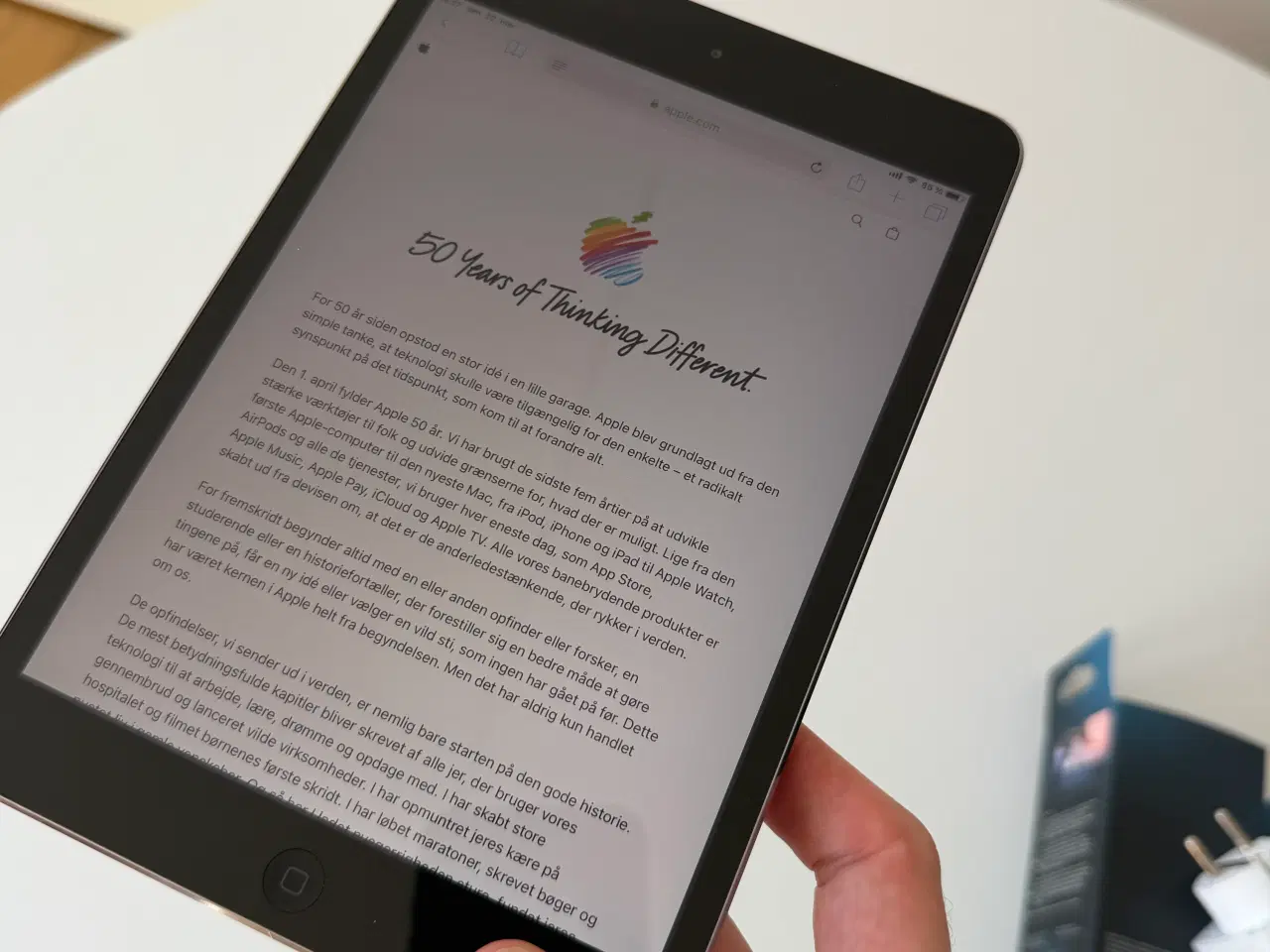 Billede 1 - Apple iPad mini 4 med wifi og simkort