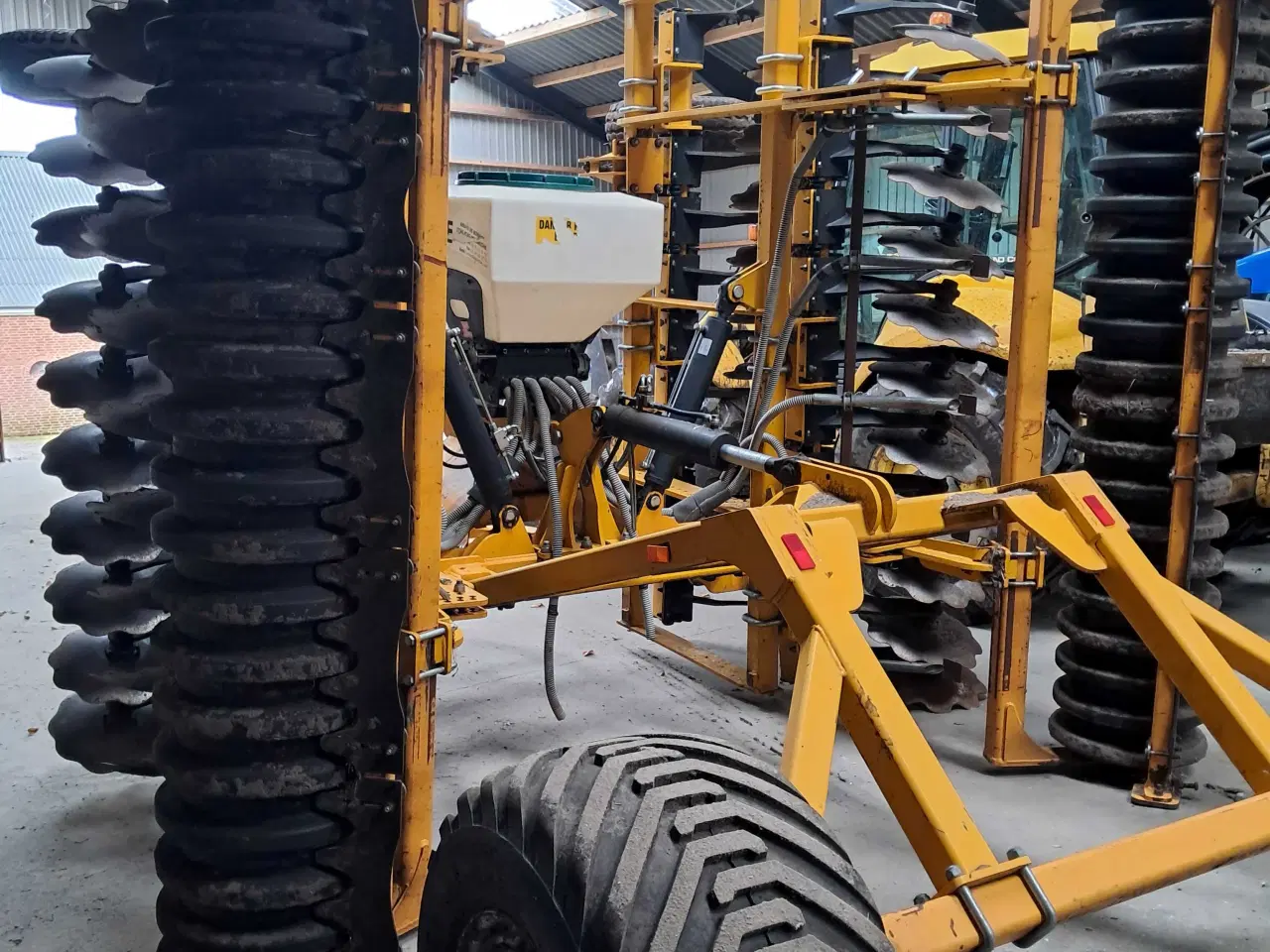 Billede 4 - Tallerkenharve, 5 m. med såmaskine til efterafgr