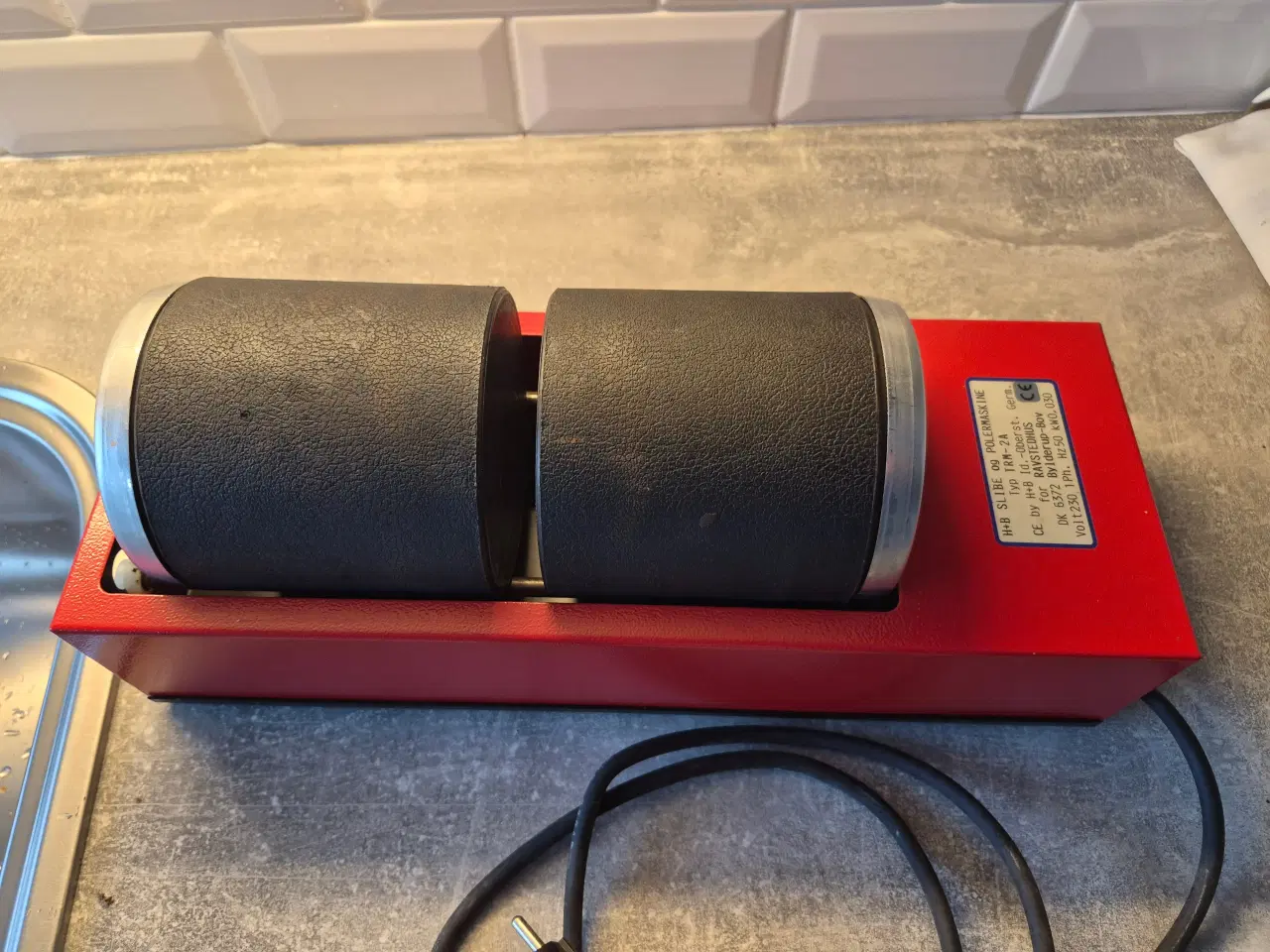 Billede 3 - Sten tromblesliber m slibekorn