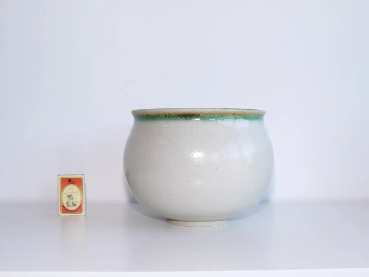 Billede 2 - Stor stentøjs skål af keramiker Mette Harning