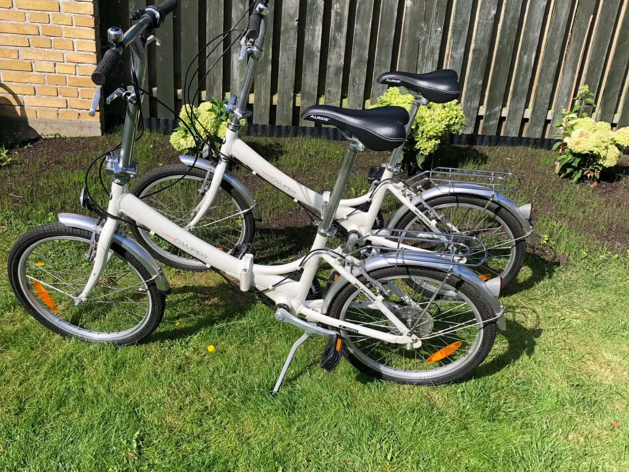 Billede 1 - 2 stk. Alu. foldecykler 20”