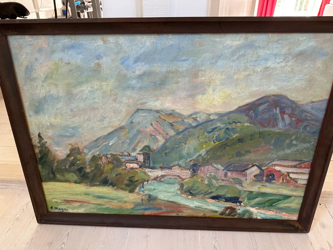 Billede 1 - Carl Wagn maleri