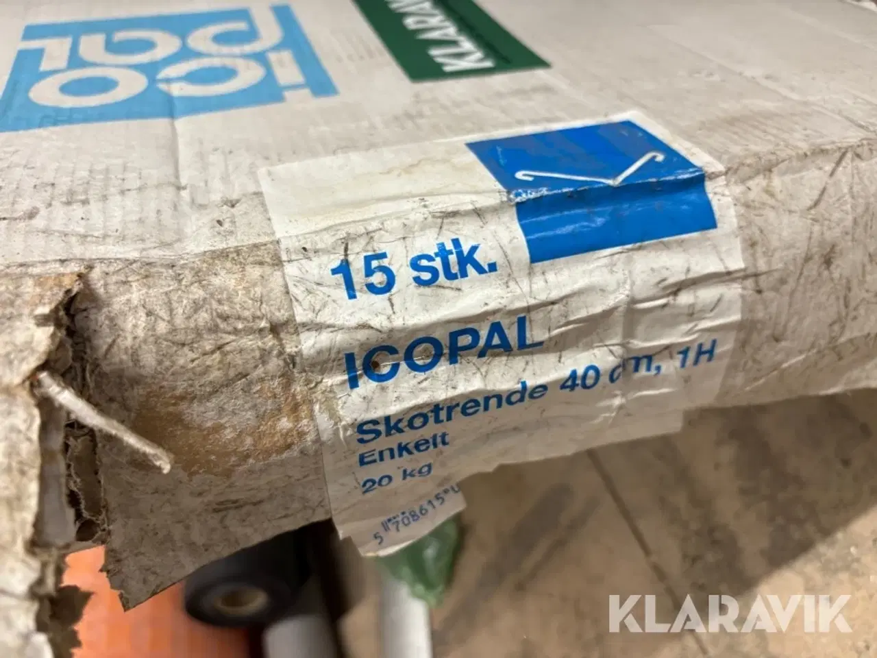 Billede 7 - Skotrender Icopal 40cm 1H 14 styk.