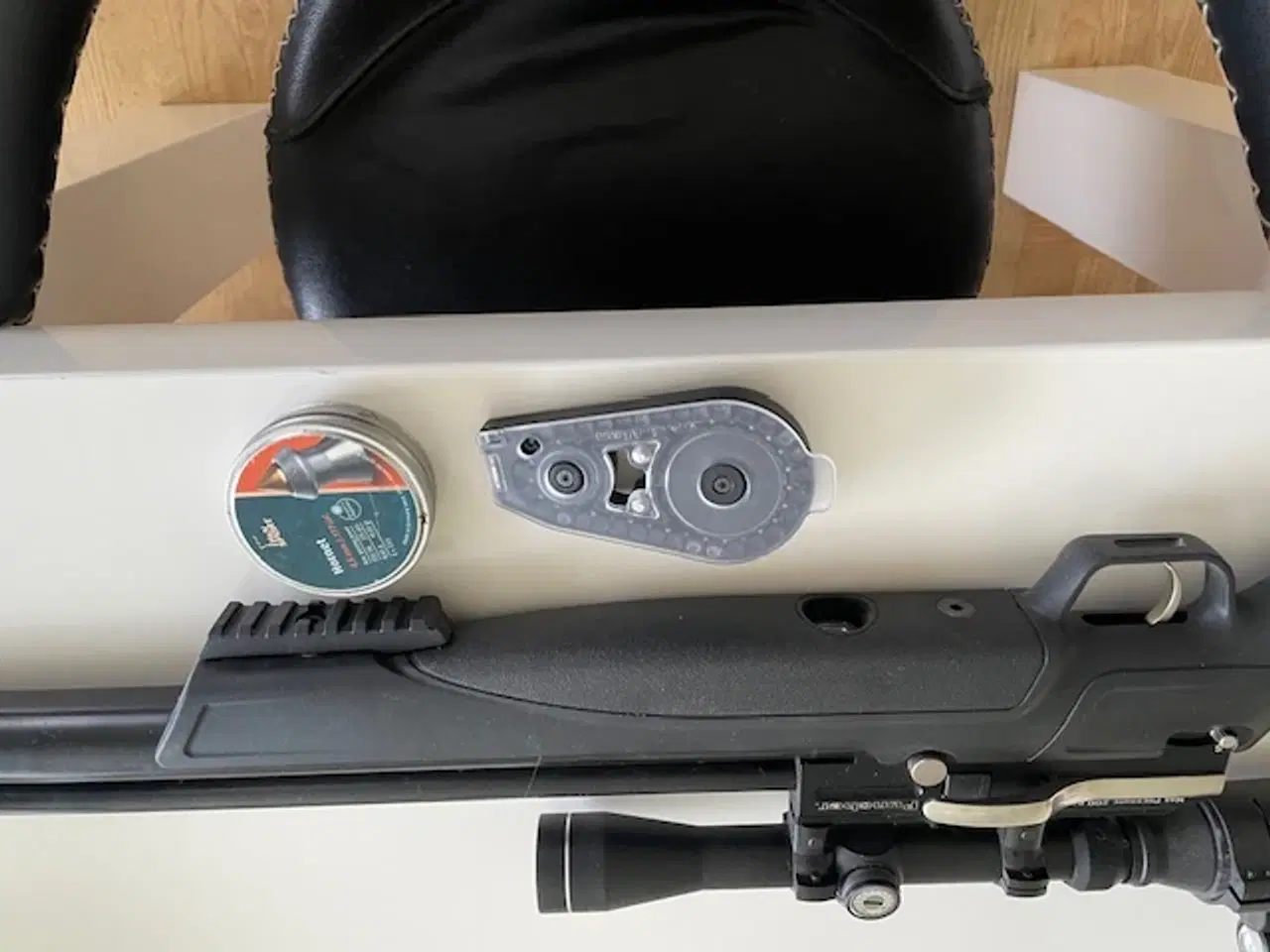 Billede 4 - Karl Arms PCP 4,5 Med lyddæmper og  natkikkert