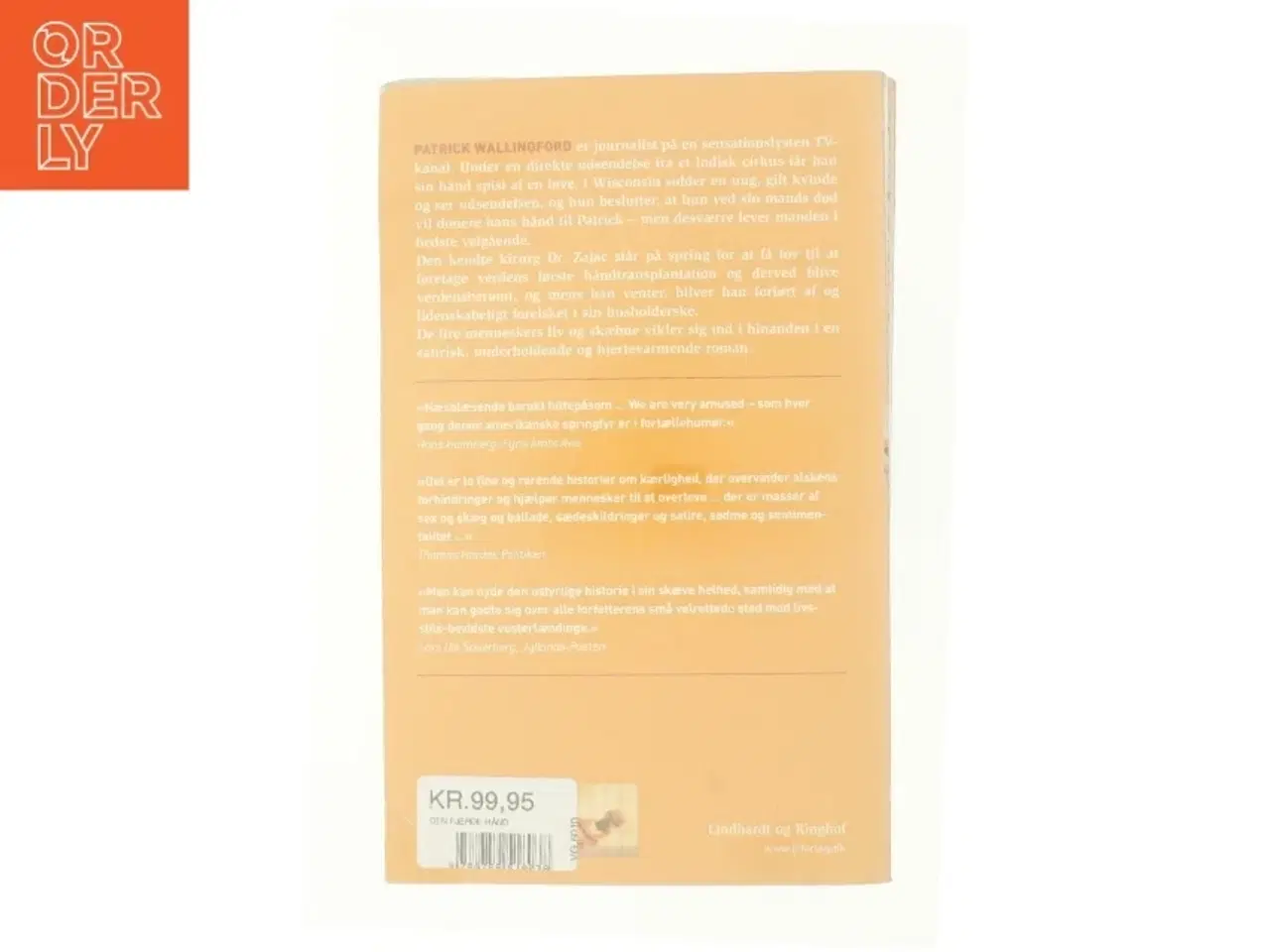 Billede 2 - Den fjerde hånd af John Irving (Bog)