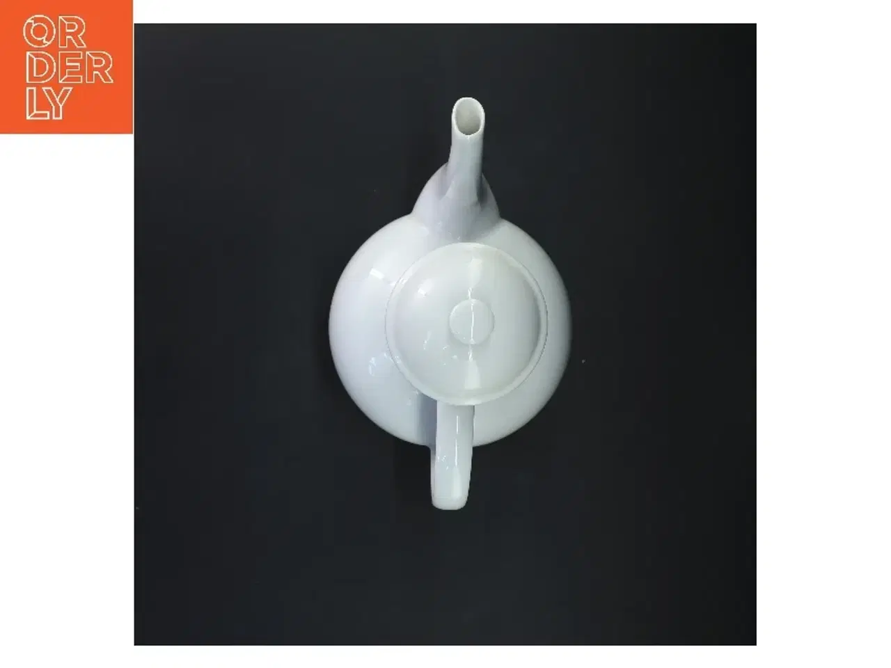 Billede 2 - Hvid kaffekande fra Royal Copenhagen (str. 25x15 cm)