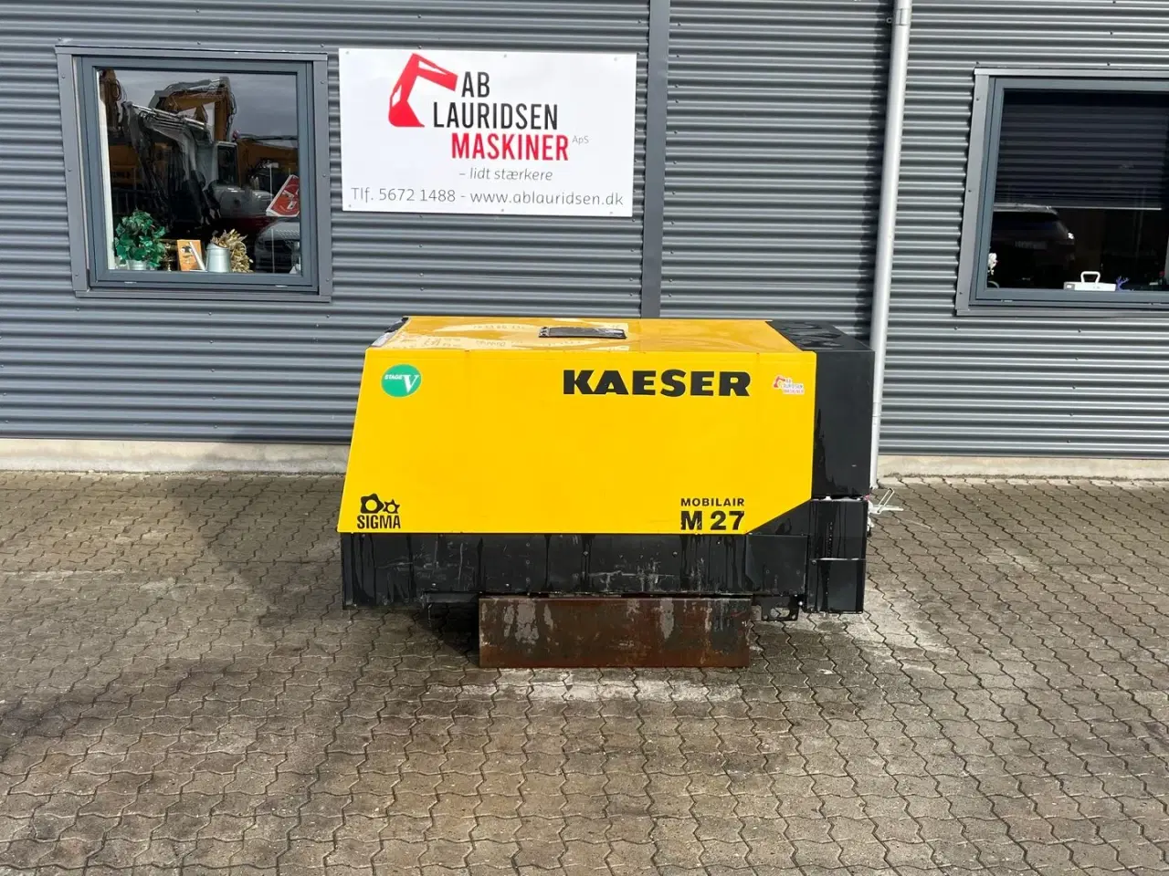 Billede 1 - Kaeser M27 2,7m3 på ski kun kørt 218t